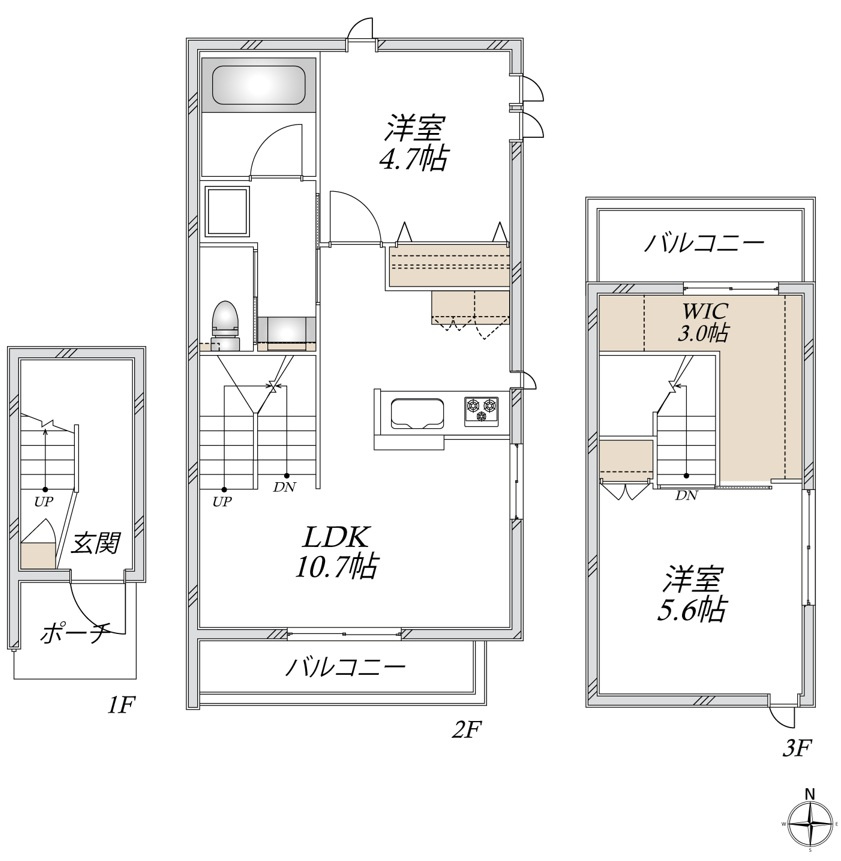 エトワールの間取り