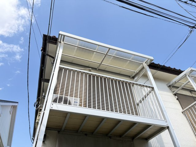 さくらハイツのバルコニー