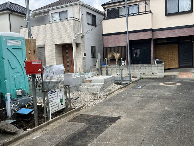 【前面道路含む現地写真】 | 朝霞市宮戸4丁目　新築一戸建住宅　全1棟（朝霞店） | 2026年4月16日撮影/販売現地