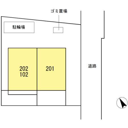 ガーデン久我山の区画図