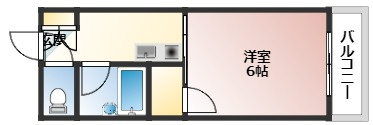 オダハウスⅡの間取り