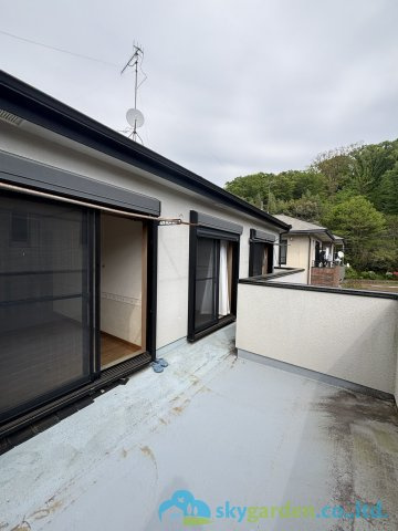 秦野市西大竹　中古戸建のバルコニー