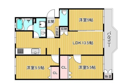 検見川ハイツ4号棟