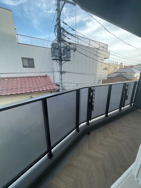 セジョリ東向島のバルコニー