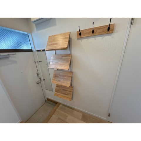 コーポ北欧の玄関|きれいな玄関です