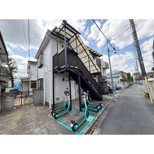 コーポ北欧の外観|おしゃれな外観です