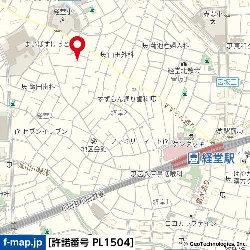 THE　FOURTEENの地図