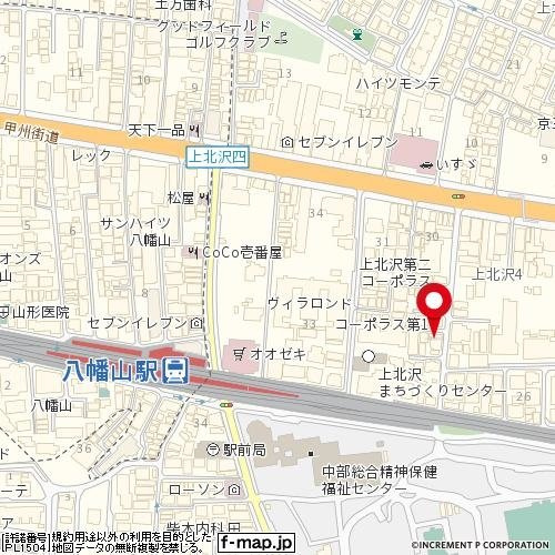 マイステージ上北沢Ⅱの地図