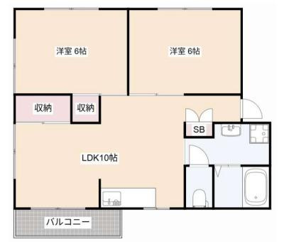 セントラーザの間取り