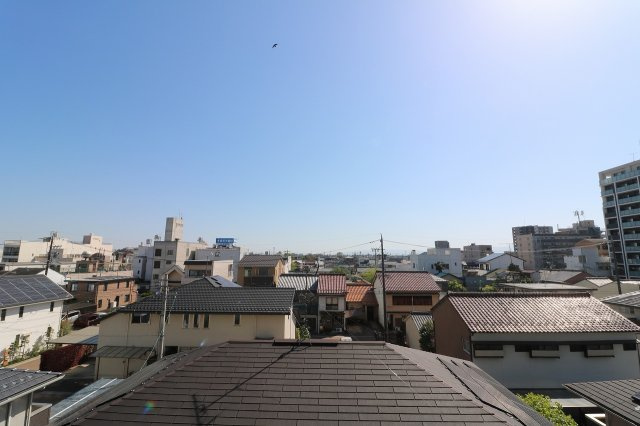 プラセシオン加納天神の展望|4階部分につき眺望良好