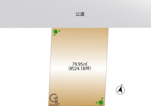 目黒区目黒1丁目　建築条件なし土地の画像