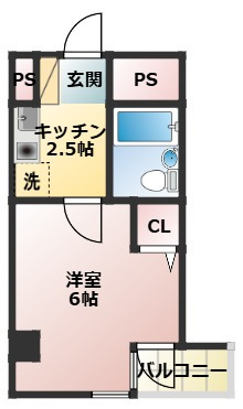 リレント北赤羽の間取り