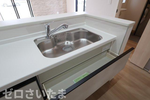 《仲介手数料無料》ふじみ野市上福岡５丁目8-7新築一戸建てグラファーレのキッチン