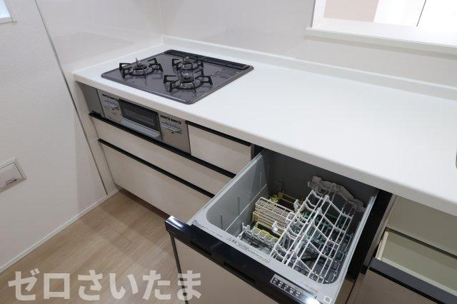 《仲介手数料無料》ふじみ野市上福岡５丁目8-7新築一戸建てグラファーレのキッチン