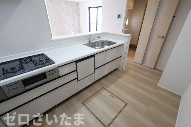 《仲介手数料無料》ふじみ野市上福岡５丁目8-7新築一戸建てグラファーレのキッチン