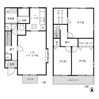 【間取り】 | ドゥエル大泉学園