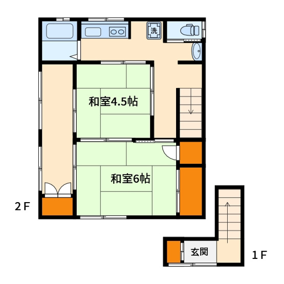 【間取り】 | リカハウスA
