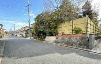 【前面道路含む現地写真】 | 緑区越智町　売地　JR外房線「誉田駅」