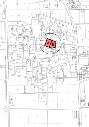 土地　瑞穂市森　A区画の地図