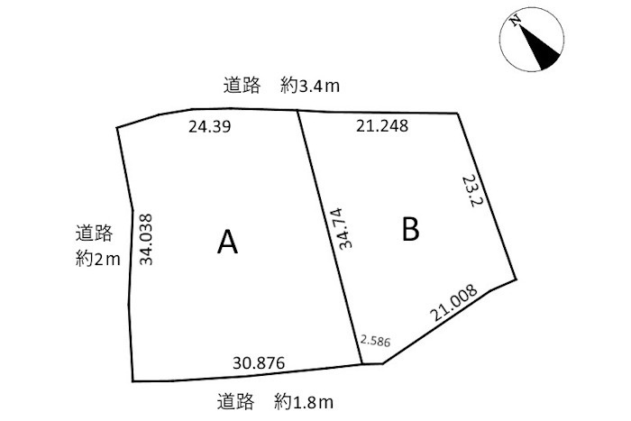 土地　瑞穂市森　B区画