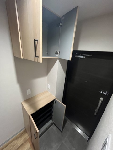 土屋コーポの玄関