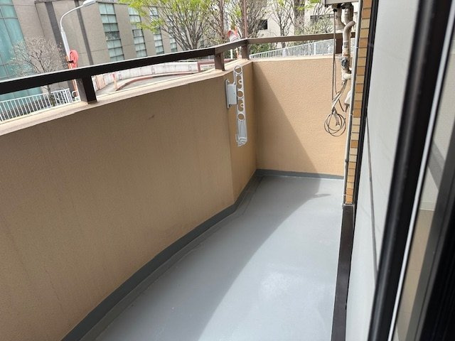 練馬区上石神井３丁目の賃貸マンションのバルコニー