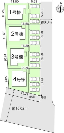 【区画図】 | 南国市緑ケ丘３丁目/残り３区画