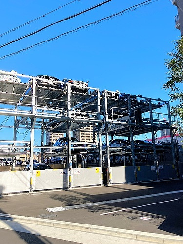 デュオヒルズ千種の駐車場|敷地内機械式駐車場