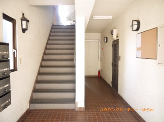 【その他共用部分】 | お部屋までは、階段利用となります！毎日利用することで、健康が保てます！
