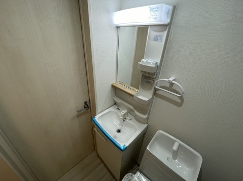 イリス草津東の洗面所