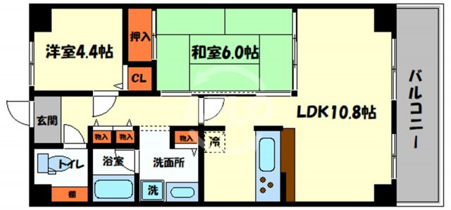 アートメゾン播磨（阪南小学校区）の間取り|アートメゾン播磨　間取り