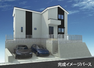 ★仲介手数料無料★横浜市栄区桂台東の外観パース|仲介手数料無料！お問合せ下さい/080-7058-7312 