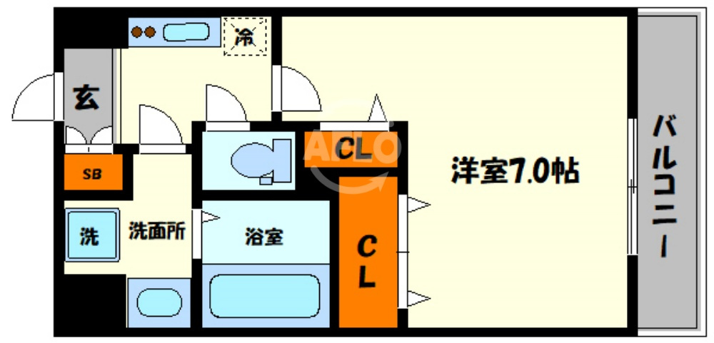 ラシーヌ瓦屋町の間取り|ラシーヌ瓦屋町　間取り