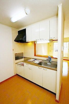 【キッチン】 | ブリーゼＢ | キッチンです