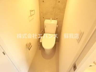 【トイレ】 | PSR矢作町 | 落ち着いた色調のトイレです