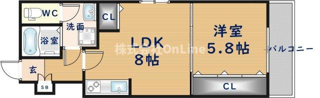 【間取り】 | エクセレント久宝園