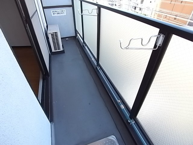 ウィステリア青木のバルコニー