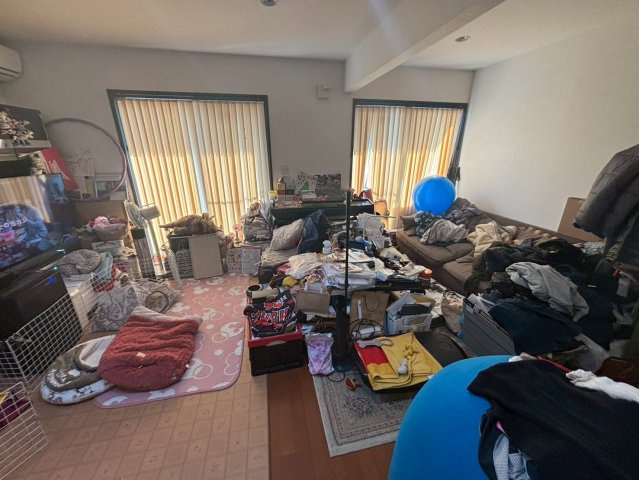 芳賀郡市貝町　中古戸建の居間・リビング