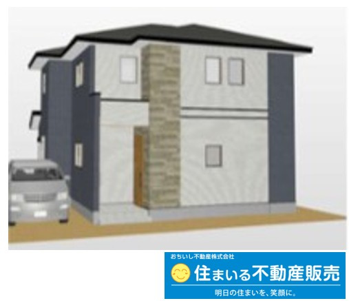 南区三宅2丁目3期　1号棟の外観パース
