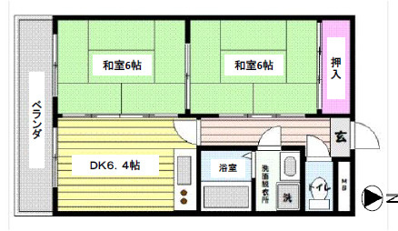 日宝アドニス本山の間取り