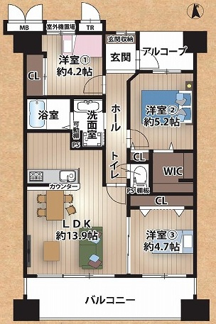 【間取り】