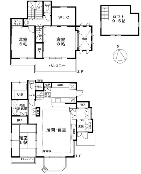 【間取り】 | 小金井市本町5丁目　中古戸建　全1棟