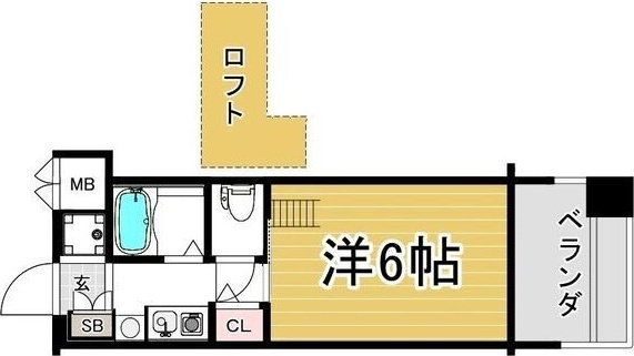 エステムコート大阪・中之島南の間取り