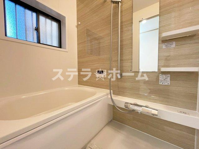 藤が丘町　中古戸建の浴室|落ち着いた空間のお風呂です