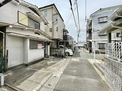 【前面道路含む現地写真】 | 山科区東野狐藪町　中古戸建
