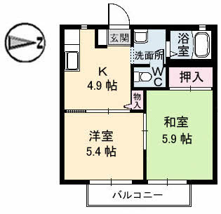 【間取り】 | ラフォーレアダチ