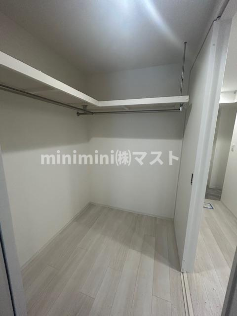 大阪市中央区農人橋２丁目の賃貸マンションの収納