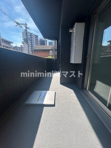 大阪市中央区農人橋２丁目の賃貸マンションのバルコニー
