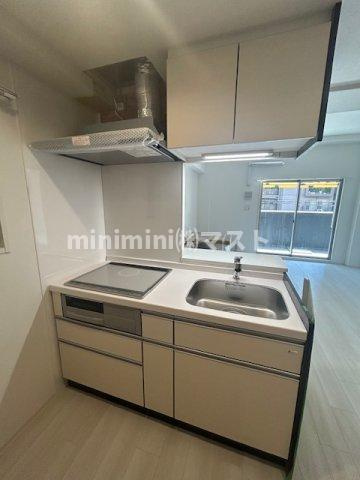 大阪市中央区農人橋２丁目の賃貸マンションのキッチン