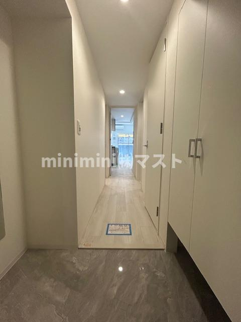 大阪市中央区農人橋２丁目の賃貸マンションの玄関